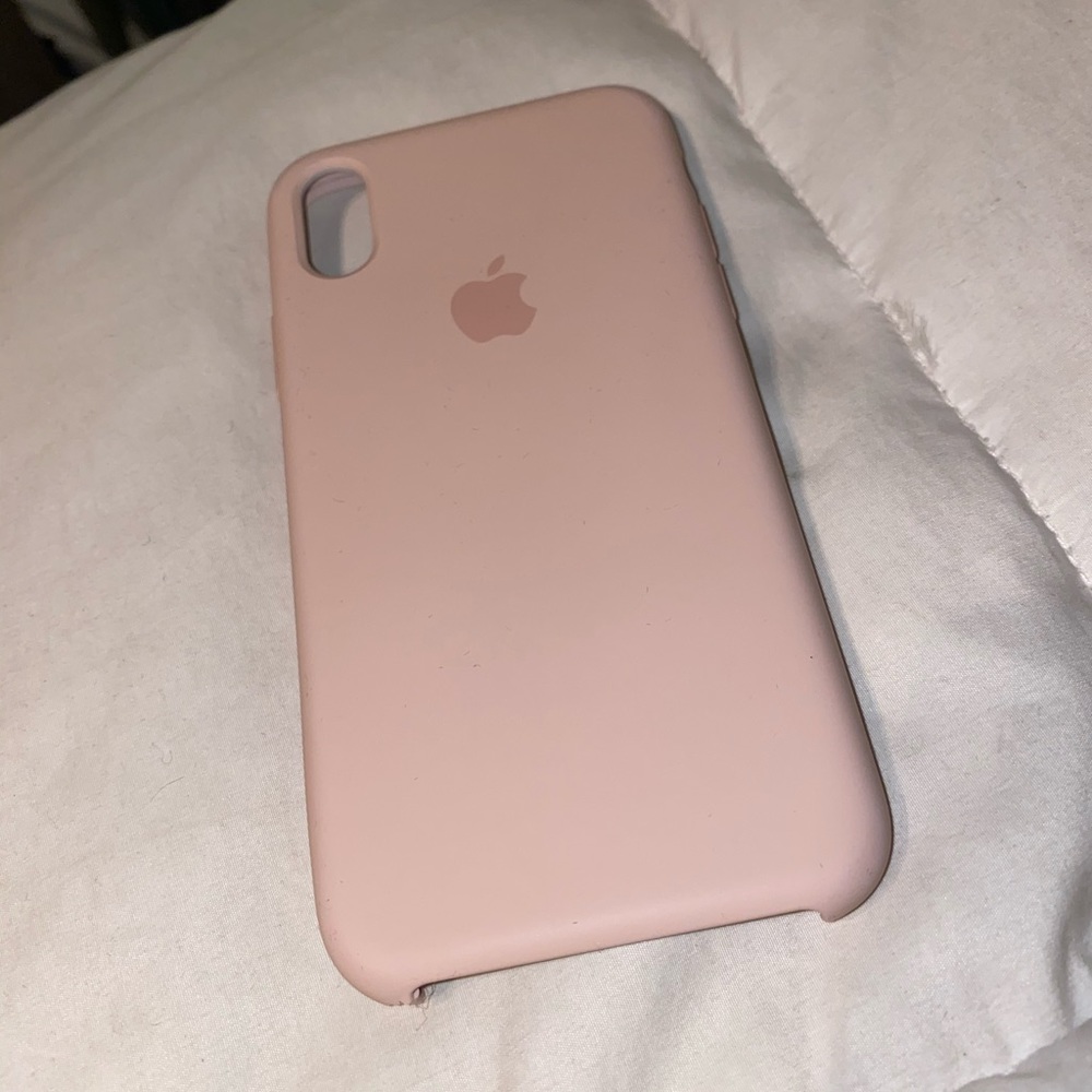 Apple iPhone X Pink Sand Phone Case